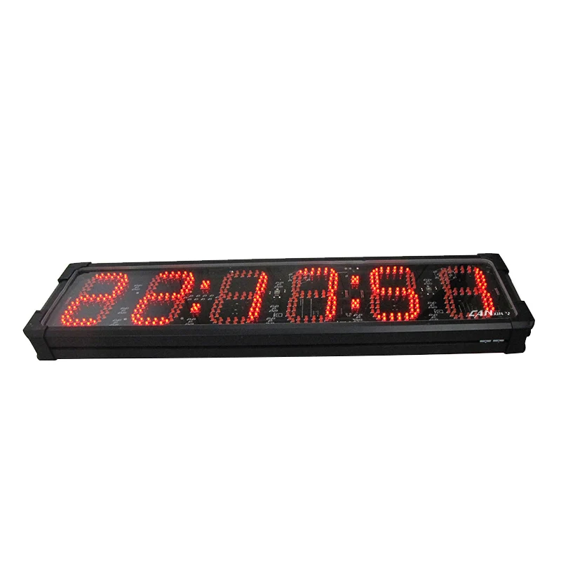 

6 Inch Rechargeable Gym Clock CE Timer Sport Speed Timer Promotional Countdown Timer Laboratory