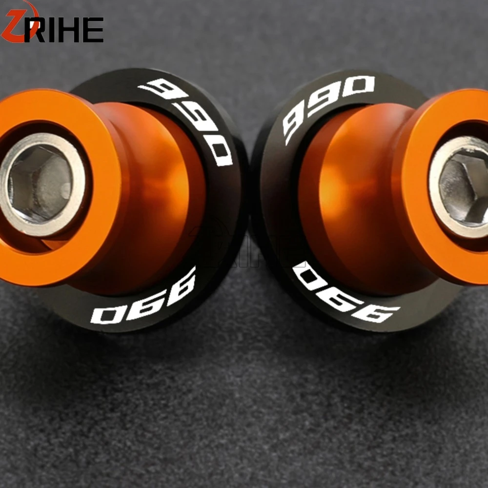 

For 990 DUKE SMR Super 990duke 990 Adventure Duke Motorcycle M10 *1.25 Valve Caps Swingarm Spools Slider Stand Screws Aluminum