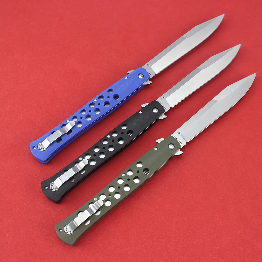 Cold New Tactical Combat knives TI-LITE S35VN Steel G10 Folding knife Professional Survival Hunting Knife EDC Self-defense Tools