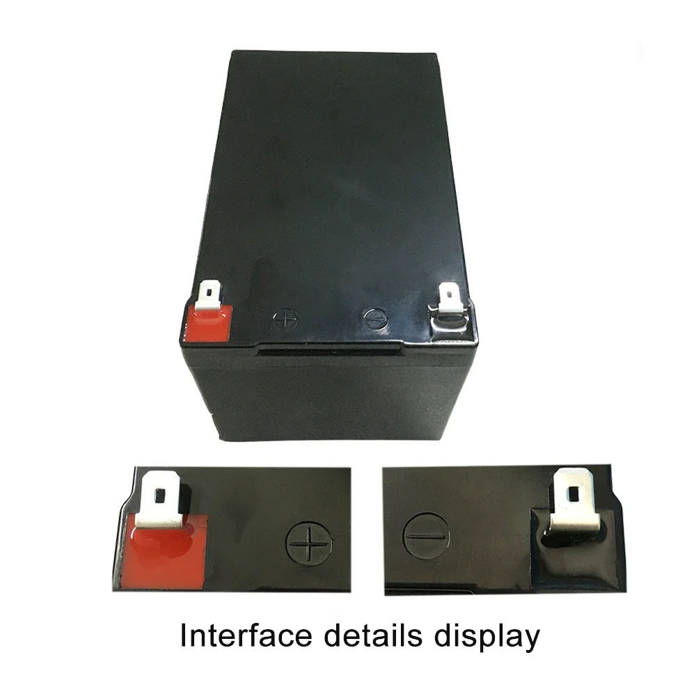 Imagem -04 - Bateria Recarregável para a Fonte de Alimentação de Veículos Elétricos Luzes de Rua Solares e Outros Equipamentos Lifepo4 12v 12ah