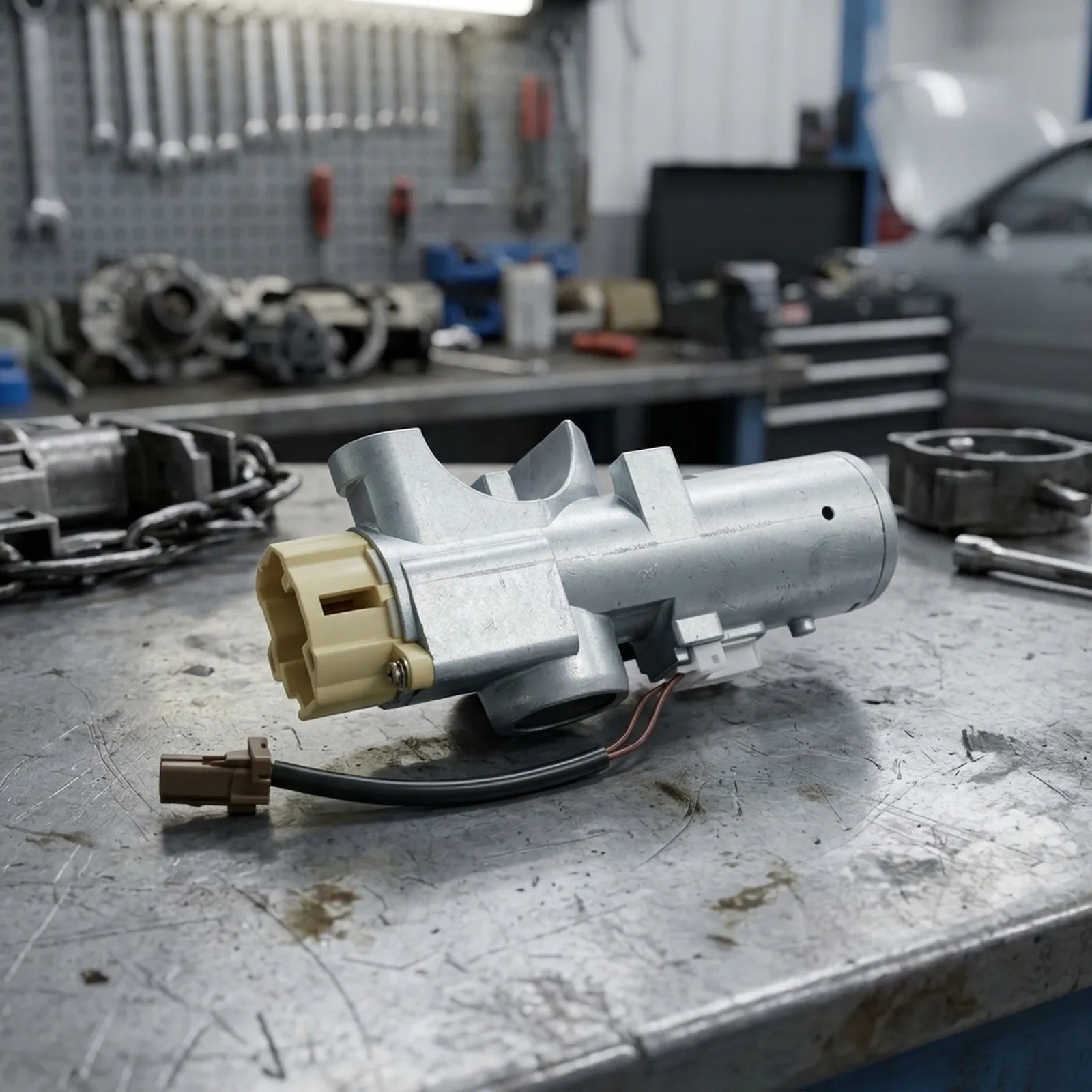 Car Key Replacement Ignition Lock Switch Ignition Lock Plastic Metal Construction Front Placement Replace Broken Or Damaged
