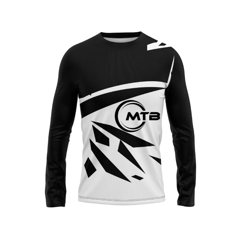 

2026 Fashion Sports Cycling Long Sleeve, Racing Racing Printed Long Sleeve Sportswear, Off Road Sunscreen Cycling Clothing