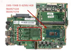 5B20S71219 5B20S71224 5B20R07295 5B20R07402 For Lenovo Ideapad 330S-15IKB Laptop Motherboard W/ I5-8250U 4GB DDR4 100% Tested