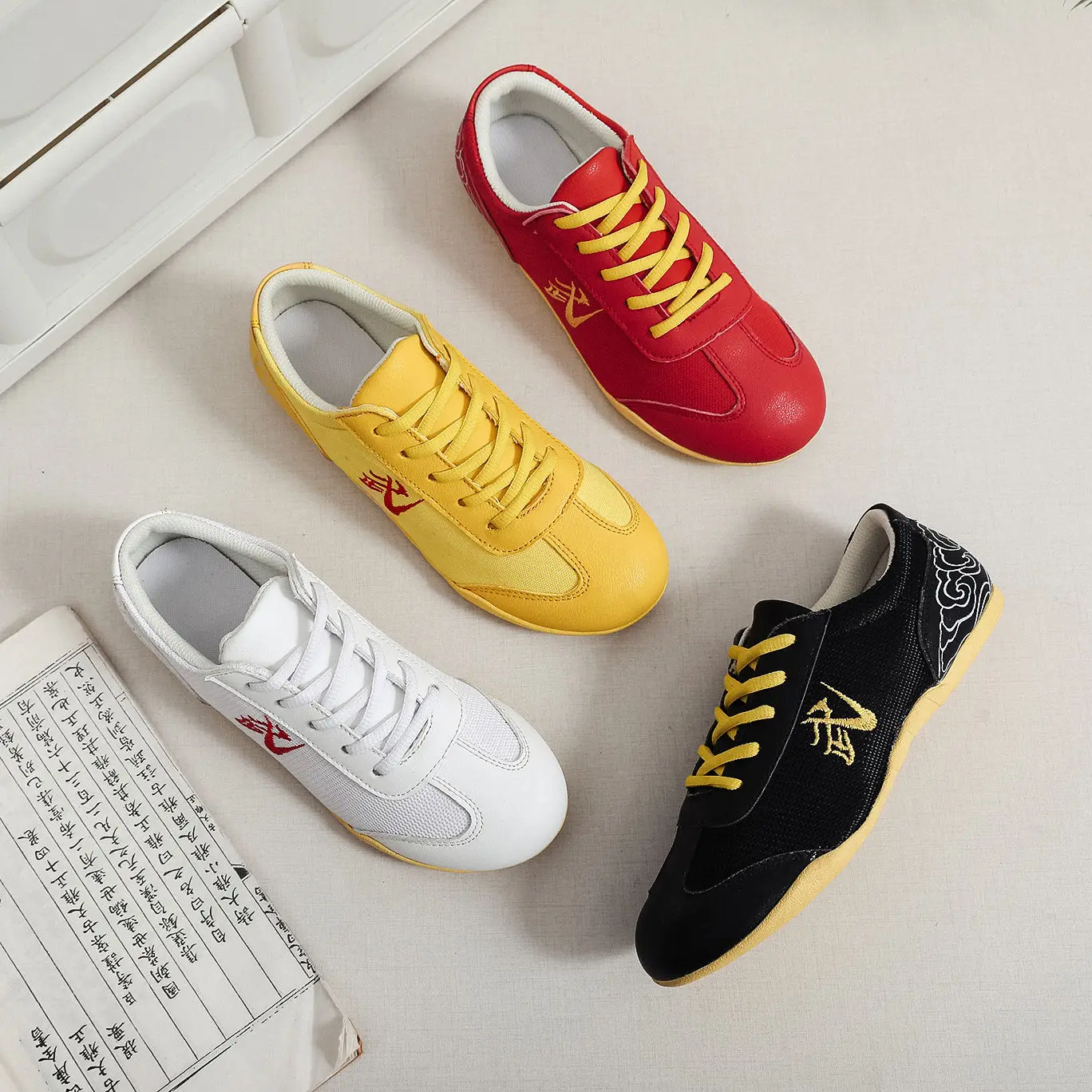 Best Selling Wushu Kung Fu Taiji Taiji Sneakers Neutral Kids and Adults Wushu Sneakers Walking Shoes - Image 4
