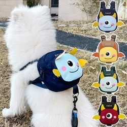 14x6x16cm Pet Portable Backpack Cute Little Dog Backpack Snack Large Capacity Pet Backpack Cat Bag Accessories for Small Dogs