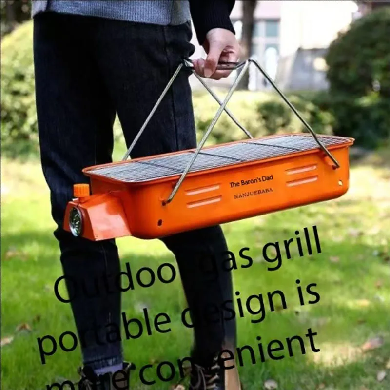 

Outdoor Camping Grill Gas versatile outdoor portable kebabs courtyard card oven home picnic grill