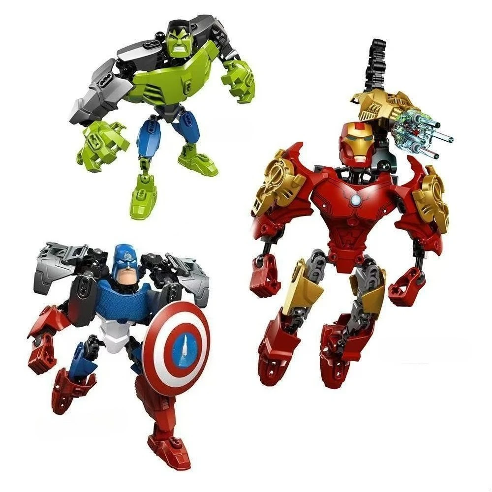 مجموعات مكعبات بناء كلاسيكية للبطل الخارق من MINISO 4526 مناسبة لهدايا عيد الميلاد المتوافقة مع جزيئات Legoed