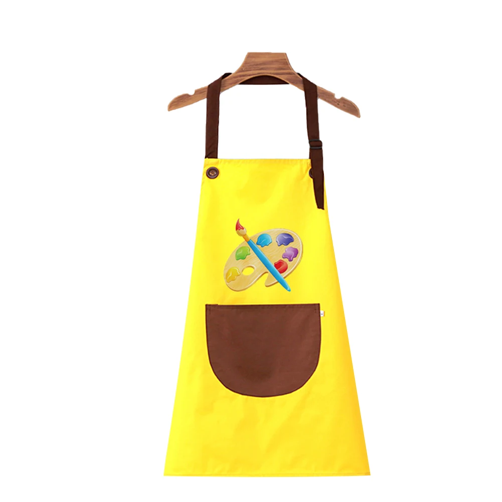 New Cartoon Baby Bib Sleeveless Apron Feeding Smoky Bib Children\'S Apron Painting Children\'S Birthday Gift Jacket