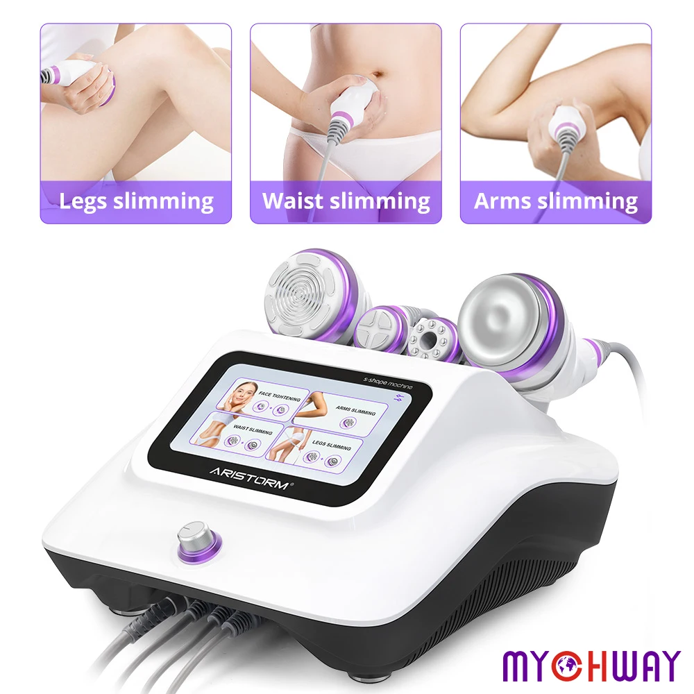 Aristorm S Shape Cavitation Machine 30k Multifunctional Body Facial Care Tool Anti Cellulite Skin Tightening Fat Loss Machine