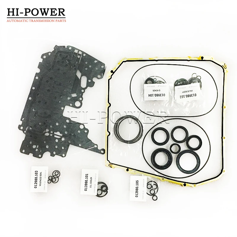 

0B5 DL501 Transmission Overhaul Rebuild Kit Gasket Seal Rings oil-ring For AUD 0B5 DL501