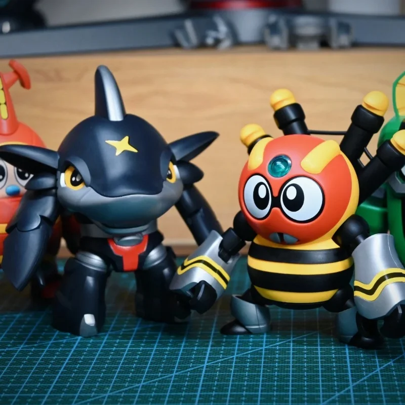 

Официальное издание Orange Cat Industries Tekkaman Blade Special Edition — второй волны: перец акулы и детективы паука, модель Q-версии