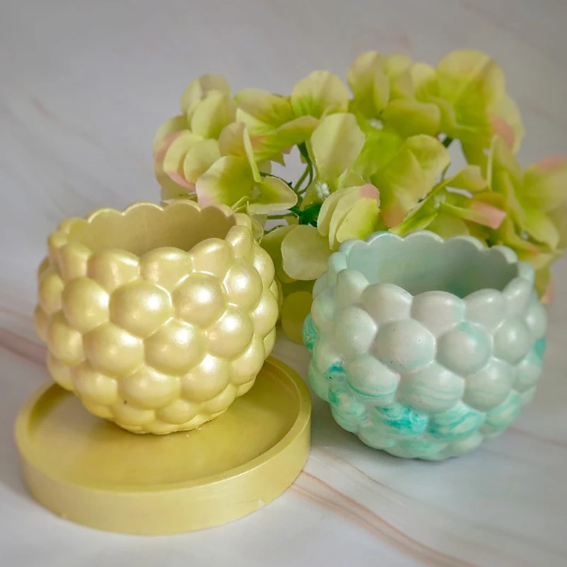 Moule de Pot de fleur en Silicone en forme d\'éléphant, pour bricolage, Cactus, Succulent, en argile de gypse