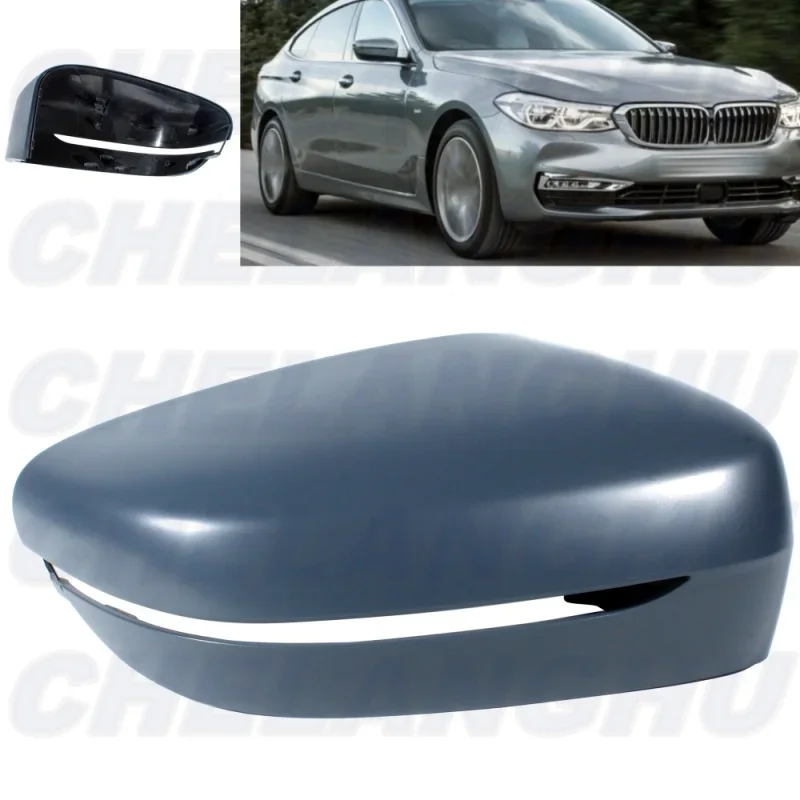 

For BMW G30 530I 540I F90 M5 G32 GT G11 740I G12 750I 2016 2017 2018 2019 Right Side Primed Mirror Cover Cap Housing