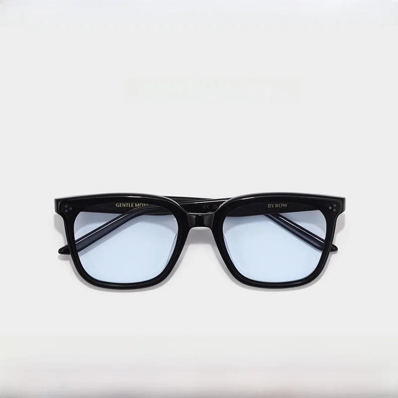 

2025 New GM Sunglasses Women's Sle Light Blue Board Material Faionable Sensation Full Frame UV Protection Non-Polarized