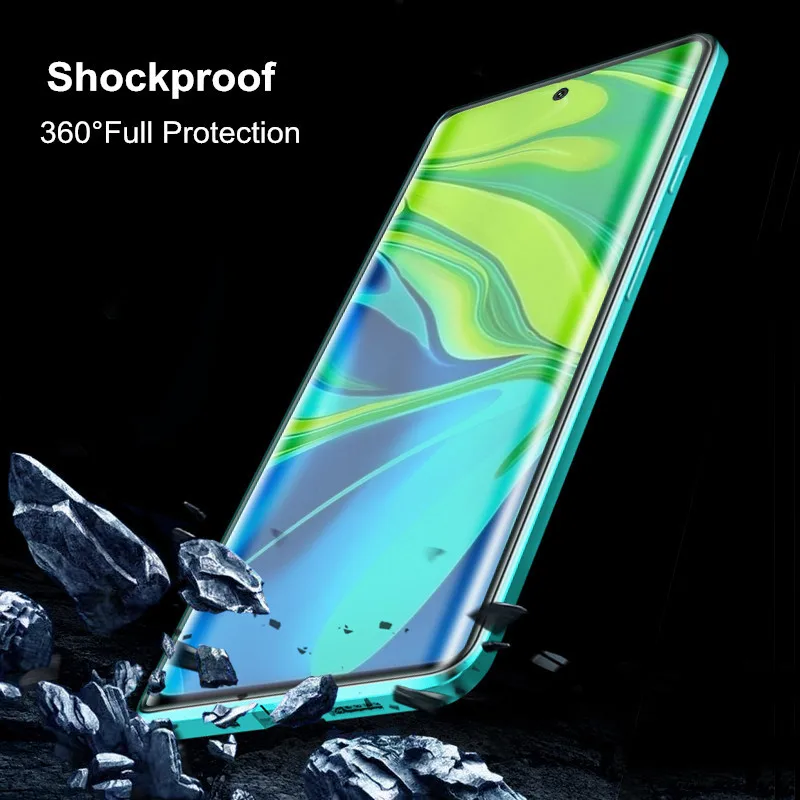 360 Full Protection Magnetic Case For Huawei nova 11 Pro Double Sided Cover Tempered Glass Coque For nova 11 Pro Case Funda