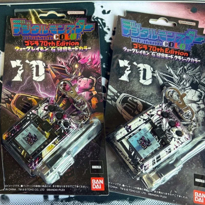 В наличии Bandai Digital Monster Original V-Pet Digimon Color Digivice G 70th Anniversary War Greymon Модель для мальчика, подарок на день рождения, игрушка