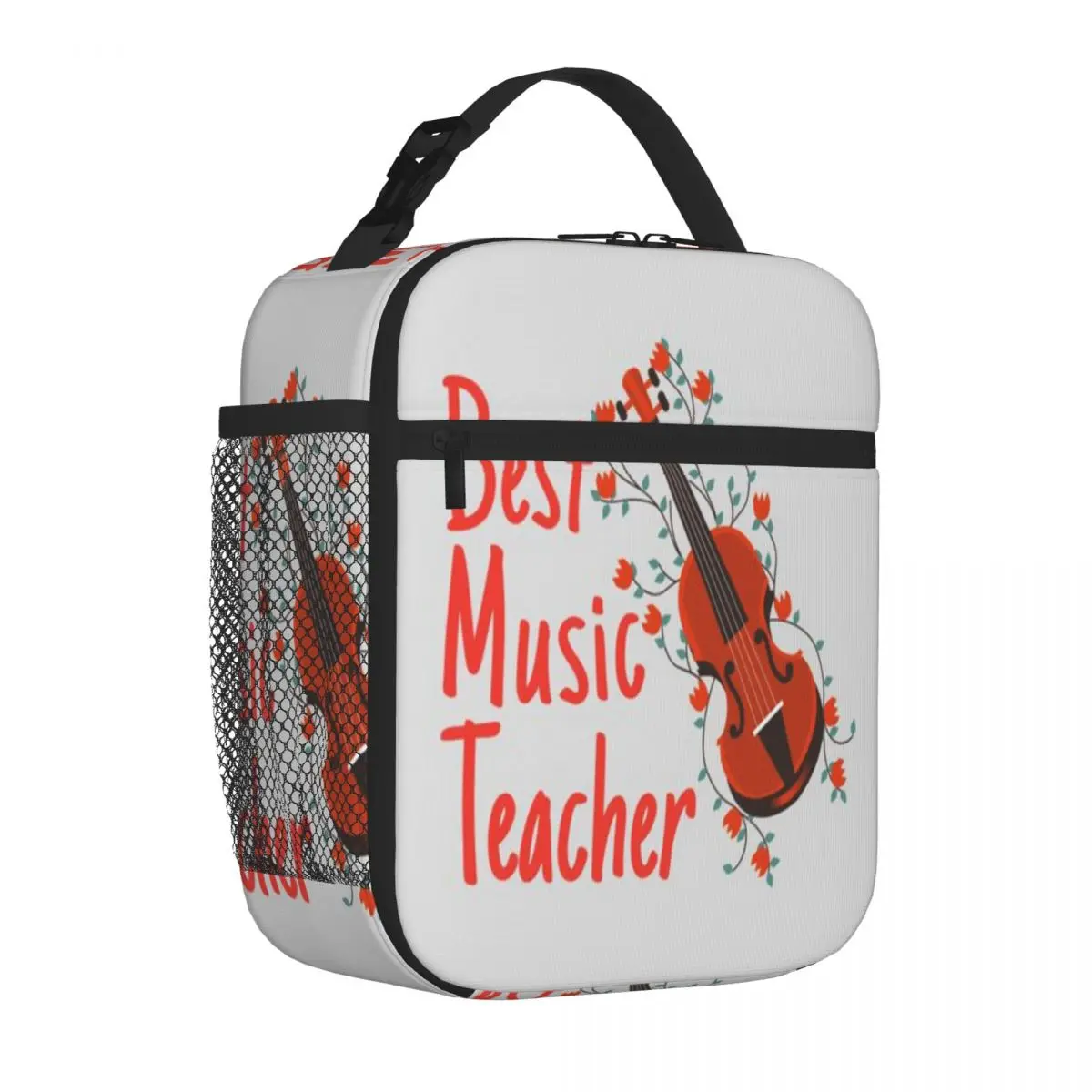 Bestselling Best Music Teacher Embossed Snack Bag Diet Meal Packing Kids Lunch Bag