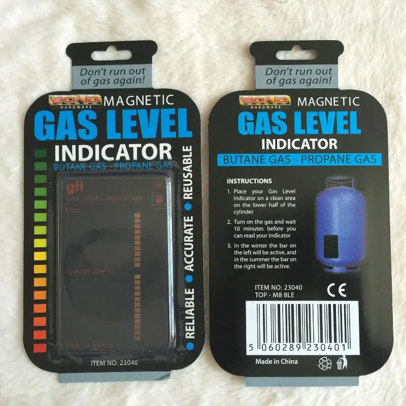 Practical Propane Butane LPG Tank Level Indicator For Home Kitchen Outdoor Use