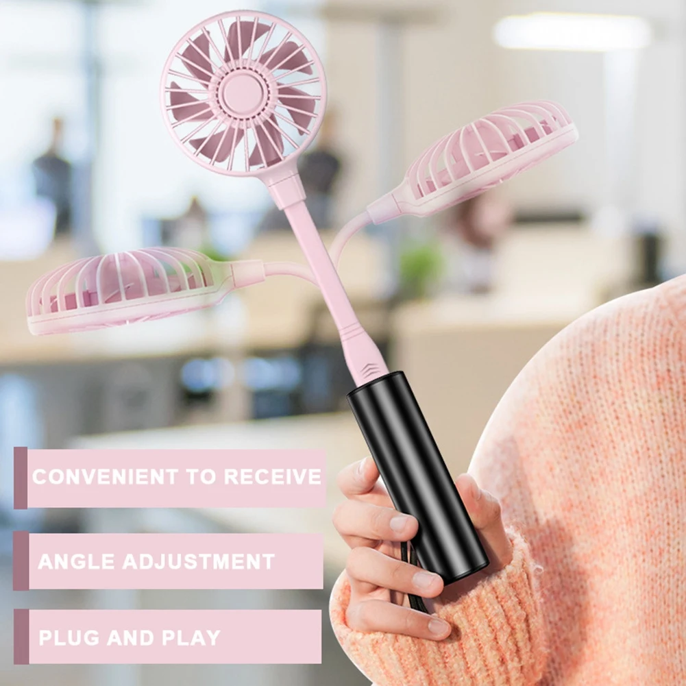 USB-вентилятор Мини-вентилятор с лебединой шеей Гибкий охлаждающий вентилятор Портативный вентилятор для ноутбука Мобильный ПК Домашний офис Белый-LITE