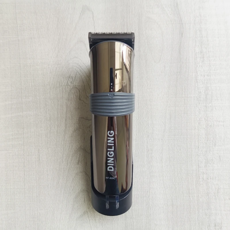 AIKIN dingling RF-609C الذهب اللون الكهربائية الشعر المتقلب المنزل استخدام مقص الشعر قابلة للشحن آلة قطع الشعر للعائلة 220 فولت