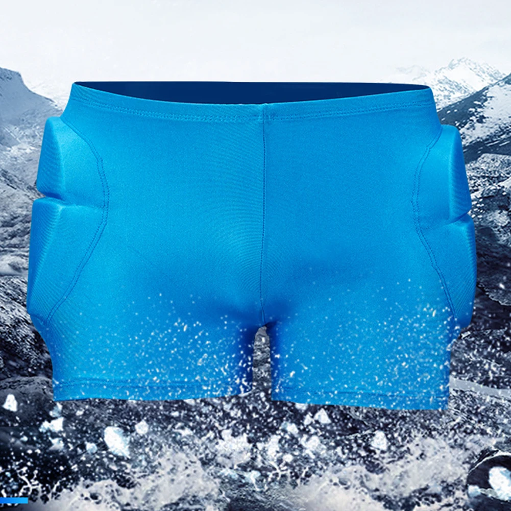 Unisex Outdoor Sports Padded Shorts Protective Padded Shorts Hip Protection Shorts for Butt Tailbone Snowboarding Skating Skiing