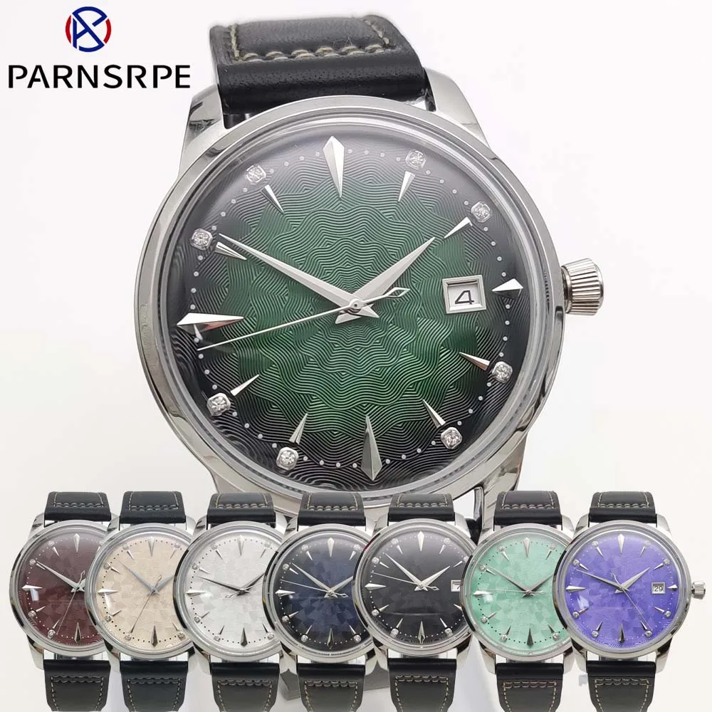 Elegant Men's 40mm Automatic Mechanical Watch, Eight Styles, Aseptic Dial, Classic Vintage Watch