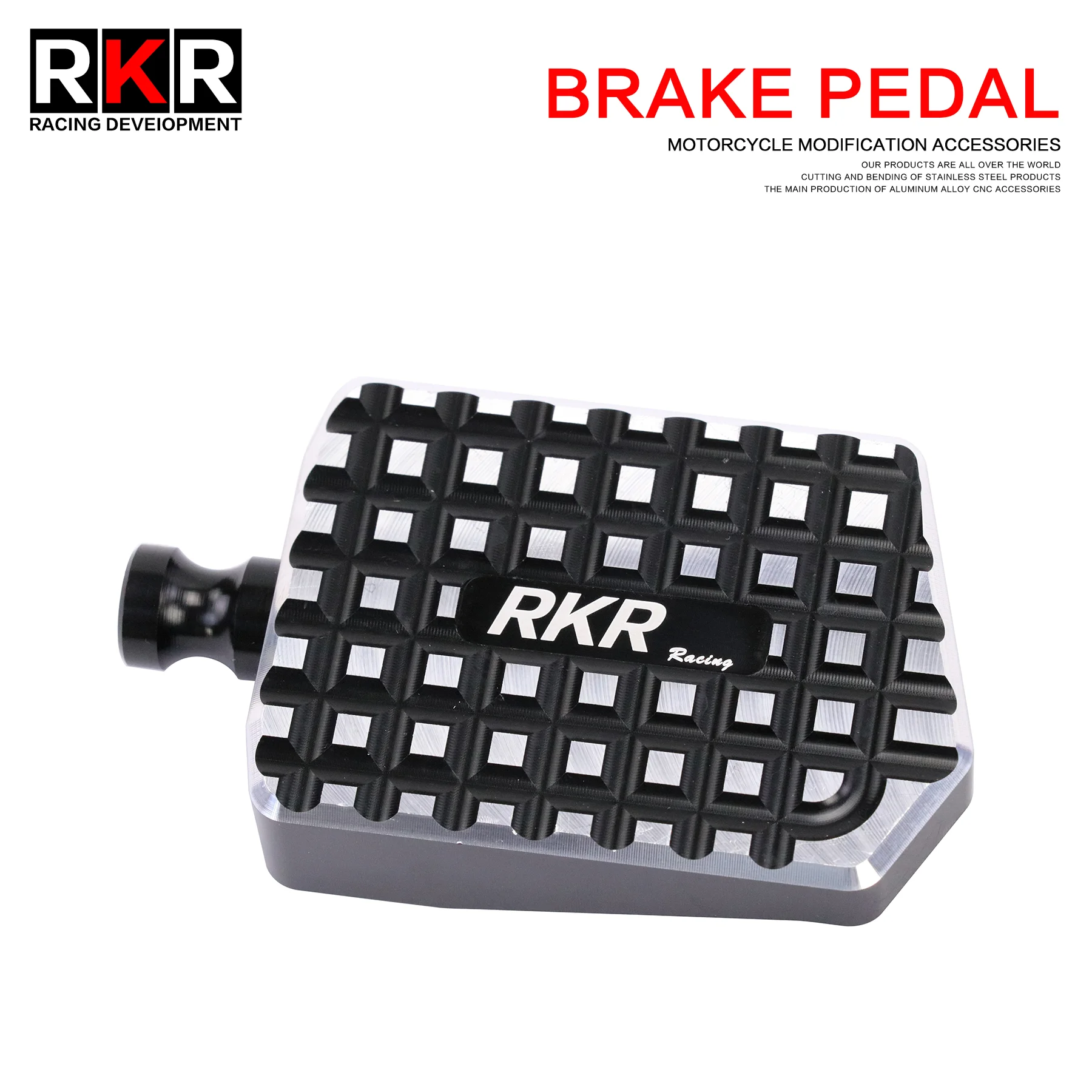 CNC Motorcycle Rear Foot Brake Pedal Enlarge Brake Peg Pad Extender for BENDA BD300 ROCK300 LFC700 BD450 BD500 BD ROCK 250 300