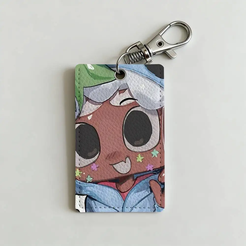 D-Dandys World C-Cosmo  Card Holder Men And Womenn Universal Antirust Keychain Learther Access Drop Key Tag Ring - view 4