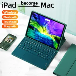 Touchpad Keyboard Case for Honor Pad X8a 11 2024 X9 11.5 X8 Pro 11.5 X8 X8 Lite V8 11inch Tablet V7 Pro 11 V6 V7 10.4 Detachable