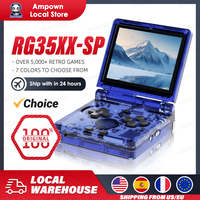 ANBERNIC RG35XXSP Flip Game Console 3.5'' IPS Screen Mini HDMI Output WiFi Bluetooth 4.2 E-book Linux Video Console Player Gifts