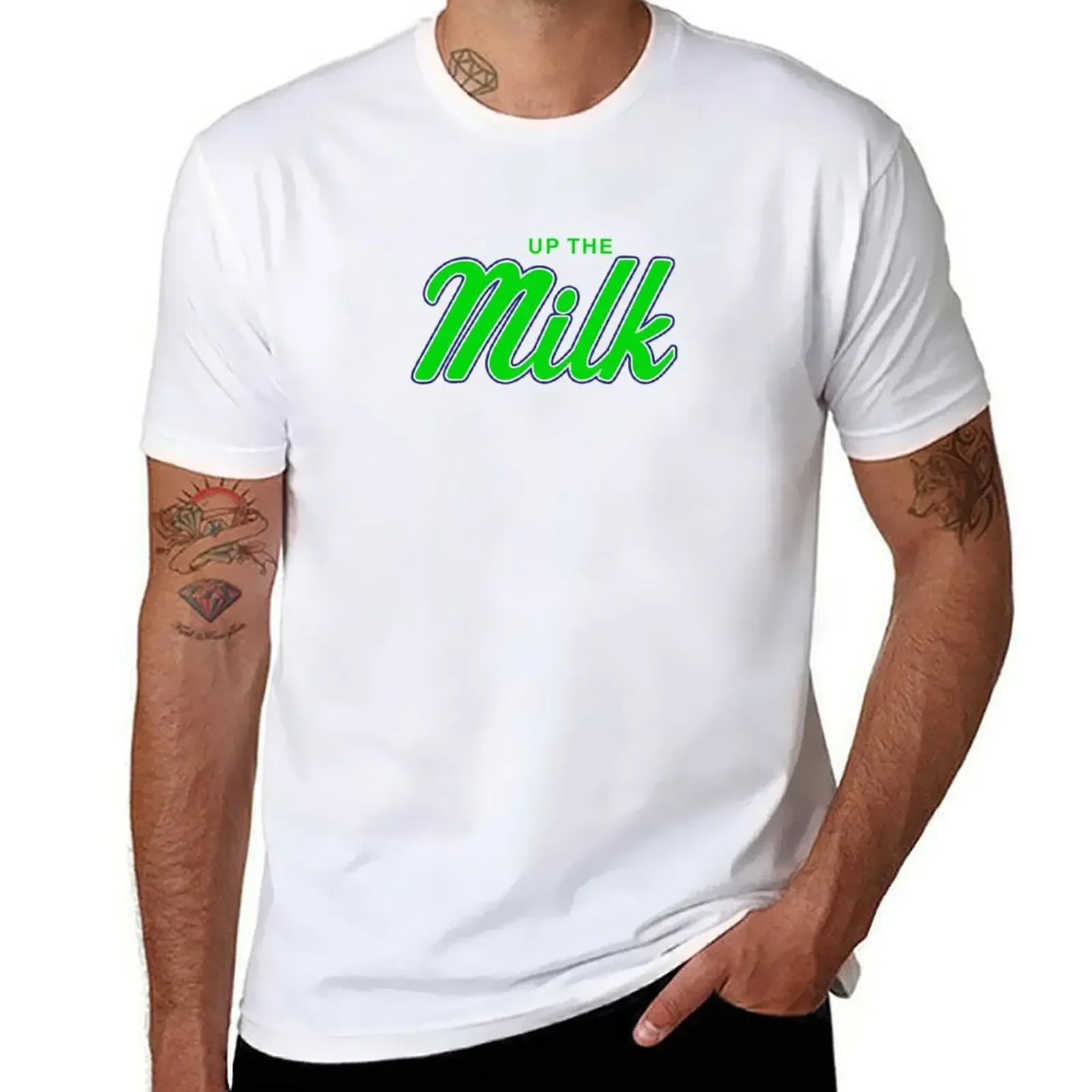 Up The Milk T-Shirt plus size clothes man clothes mens t shirt