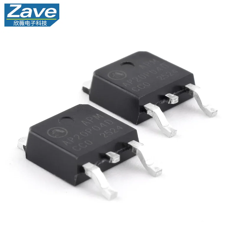 Original APM Yongyuan Micro AP20P04D P-Channel Enhancement-Mode MOSFET, SMD TO-252