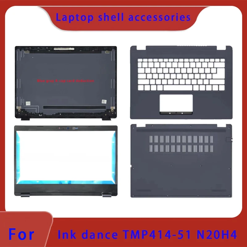 

Подходит для TravelMate TMP414-51 TMP414RN-51 N20H4, задняя крышка ЖК-дисплея для ноутбука/подставка для рук/нижняя часть корпуса, передняя панель, крышка ABCD, петля
