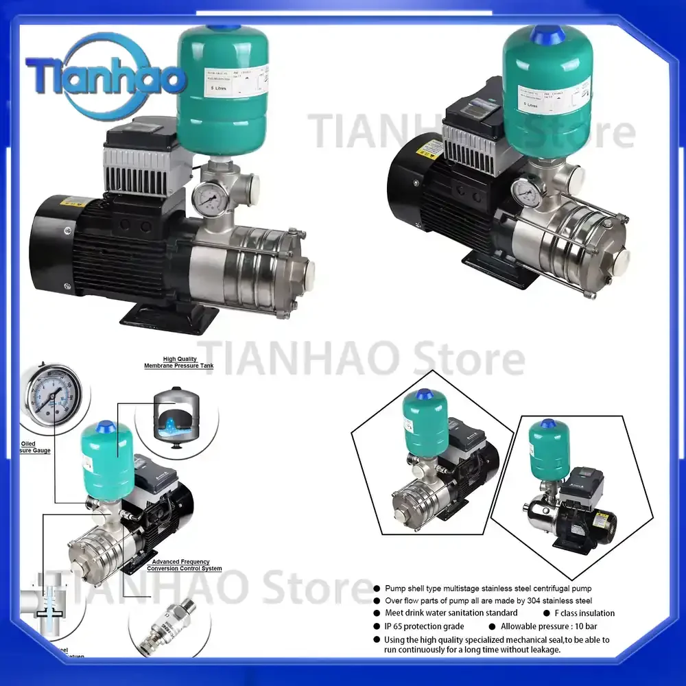 Automatic Watering Pump for Plants Garden Indoor Outdoor Use Timer Controlled Drip Irrigation System with Adjustable Flow