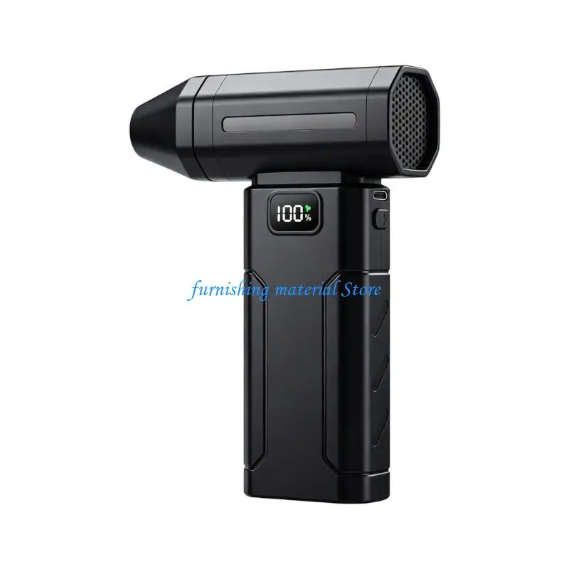 Y5GD Charging Port Handheld Air Blower with Battery Display for Home Dust Removal and Car Cleaning Support Daily Tasks