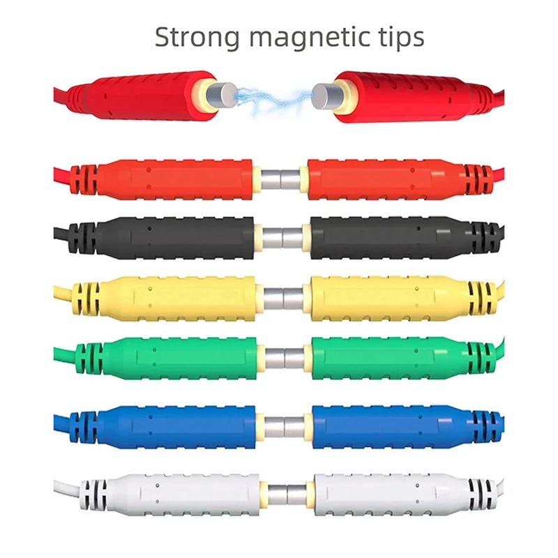 Imagem -06 - Silicone Macio Flexível Jumper Teste Fios Leads de Teste Magnético Sensores Interruptores T10005 30v 5a 35 ft Pcs