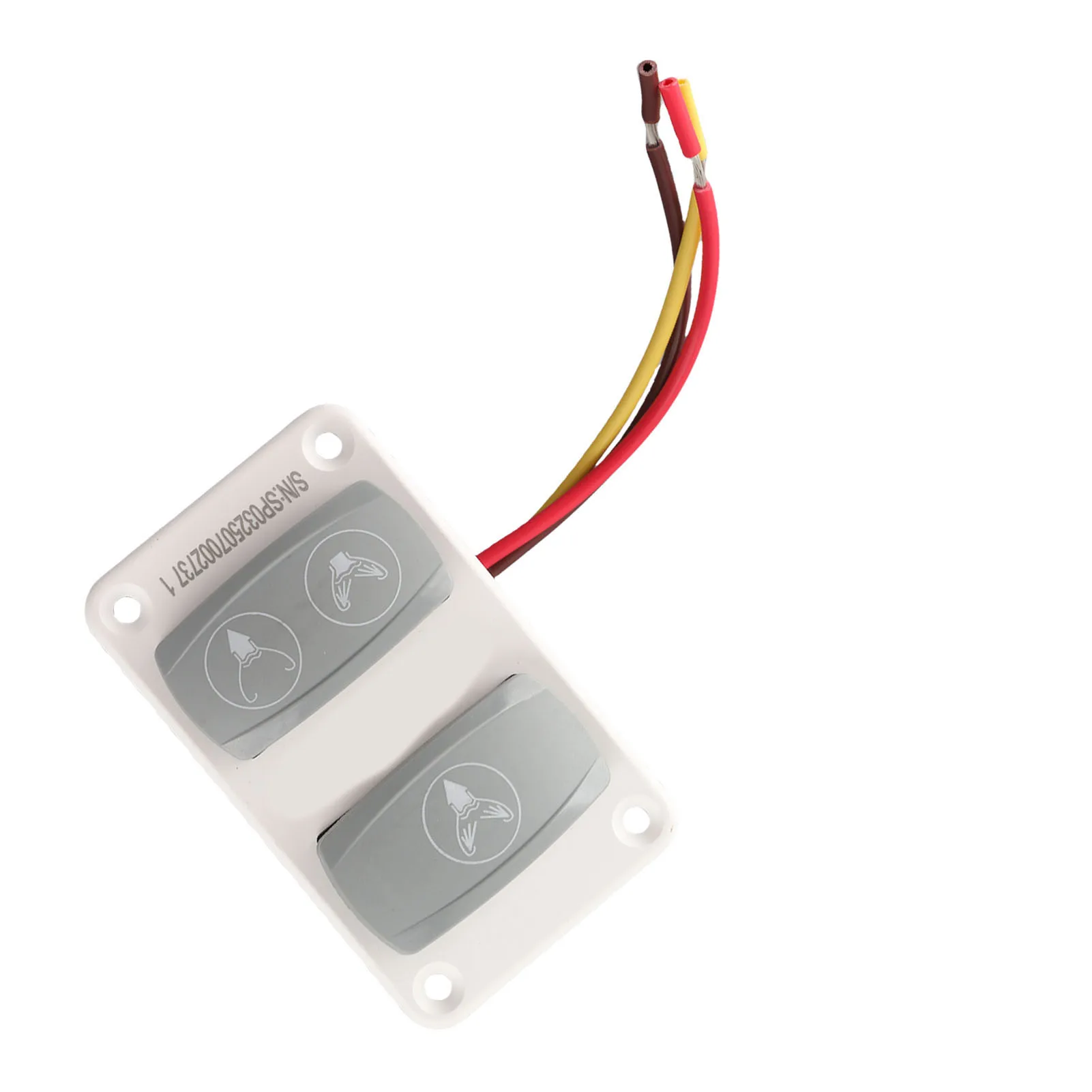 

12 В/24 В постоянного тока, переключатель панели управления морским туалетом, 3-позиционный быстрый отклик — номер детали SFSP-015-03 (аксессуар для лодки/яхты)