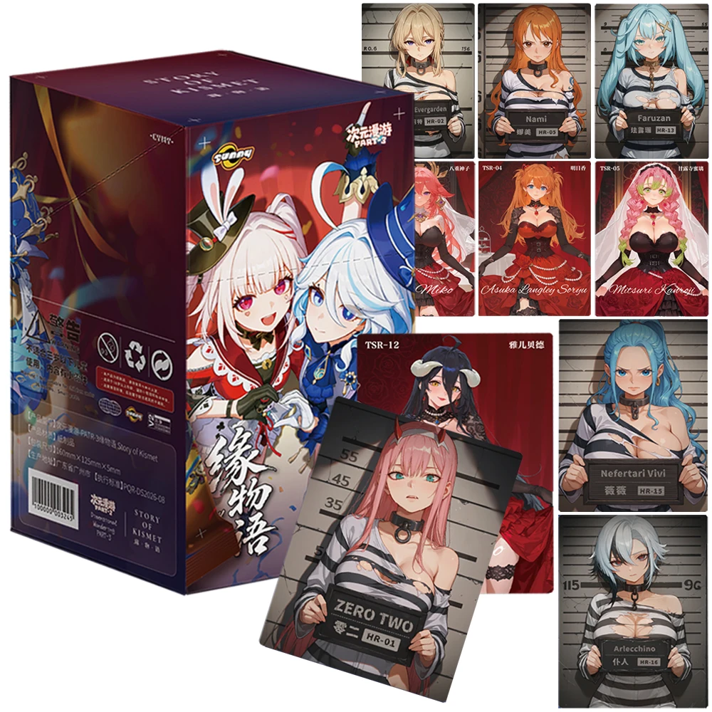 Story of Kismet Part 3 Collection Card Christmas Gift Mature and Tempting Anime Game Character Rem Kamishiro Rize Creative Cards