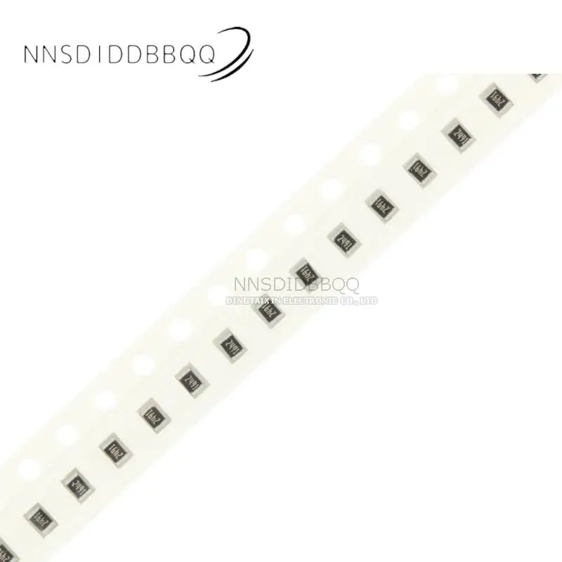 20 peças 0805 chip resistor 2.49kΩ (2491) ± 0.1% arg05btc2491 smd resistor componentes eletrônicos