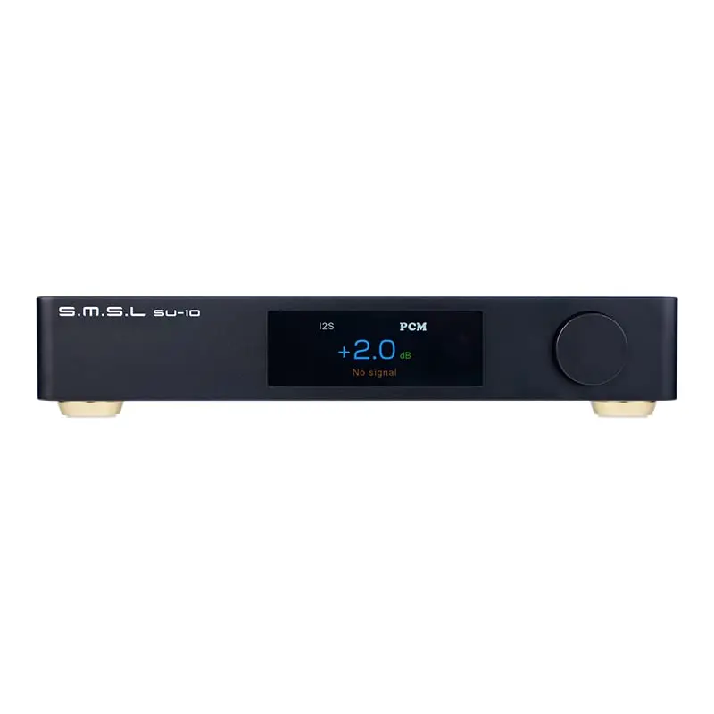 

SMSL SU-10 MQA Decoder Support MQA-CD Dual ES9038PRO XMOS316 DAC 32Bit/768kHz DSD512 Support LDAC,Aptx/HD,SBC,AAC SMSL SU10 DAC