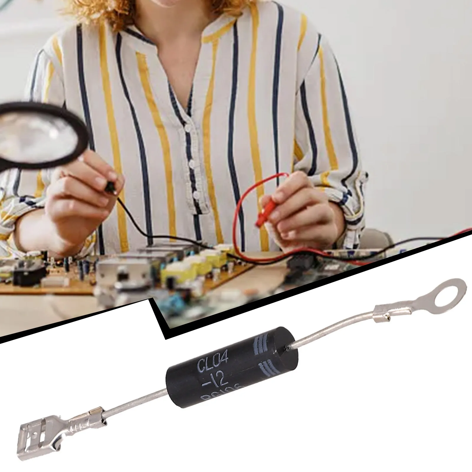 

Microwave Oven Diode Unidirectional CL04-12 General High-voltage Diode Household Appliances Accessories Protective Parts Tools