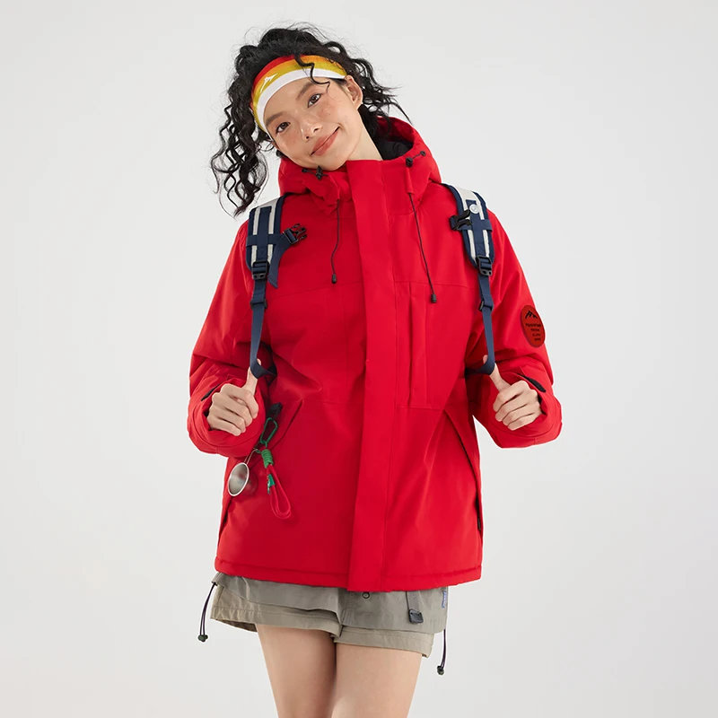 

Мужская альпинистская куртка, осенняя прочная ветрозащитная и водонепроницаемая ткань, модный дизайн в стиле хип-хоп, повседневное нейтральное пальто для улицы