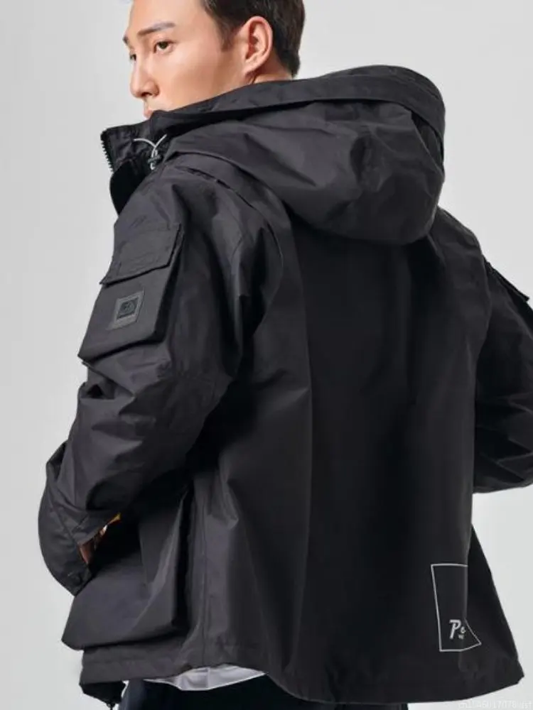 Youpin Pelliot ชายฤดูหนาวแจ็คเก็ตเดินป่ากันน้ำ Breathable Windbreakers กลางแจ้งชายแจ็คเก็ตอุ่นเดินป่า Camping Coat