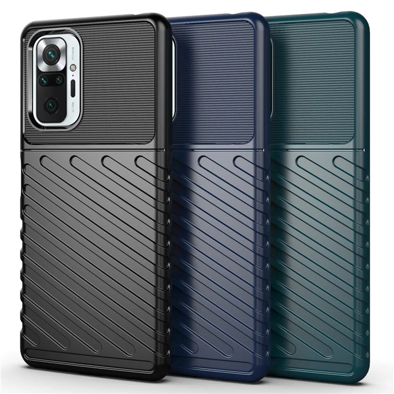 Shockproof Case For Redmi Note 10 Pro Cover For Redmi Note 10 10T Case Bumper Rubber Phone Case For Redmi Note 10 9 9S 8T 7 Pro