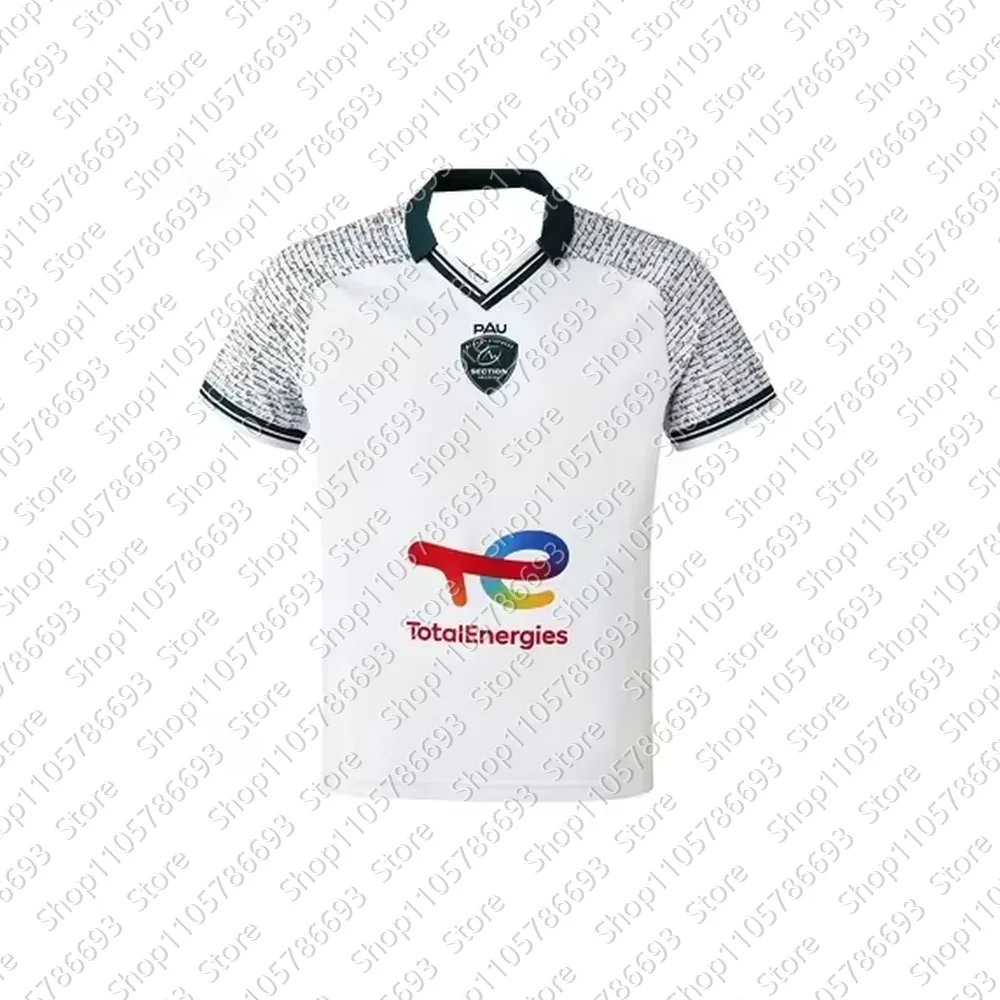 2026 Neues Frankreich-Rugby-Trikot, 3D-Drucktechnologie, Retro-Modetop in Übergröße – Detail 7