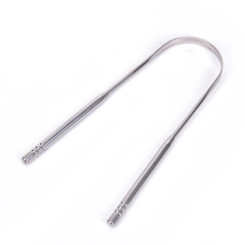 

Очиститель языка из нержавеющей стали — инструмент для ухода за зубами для эффективной гигиены полости рта и обслуживания рта