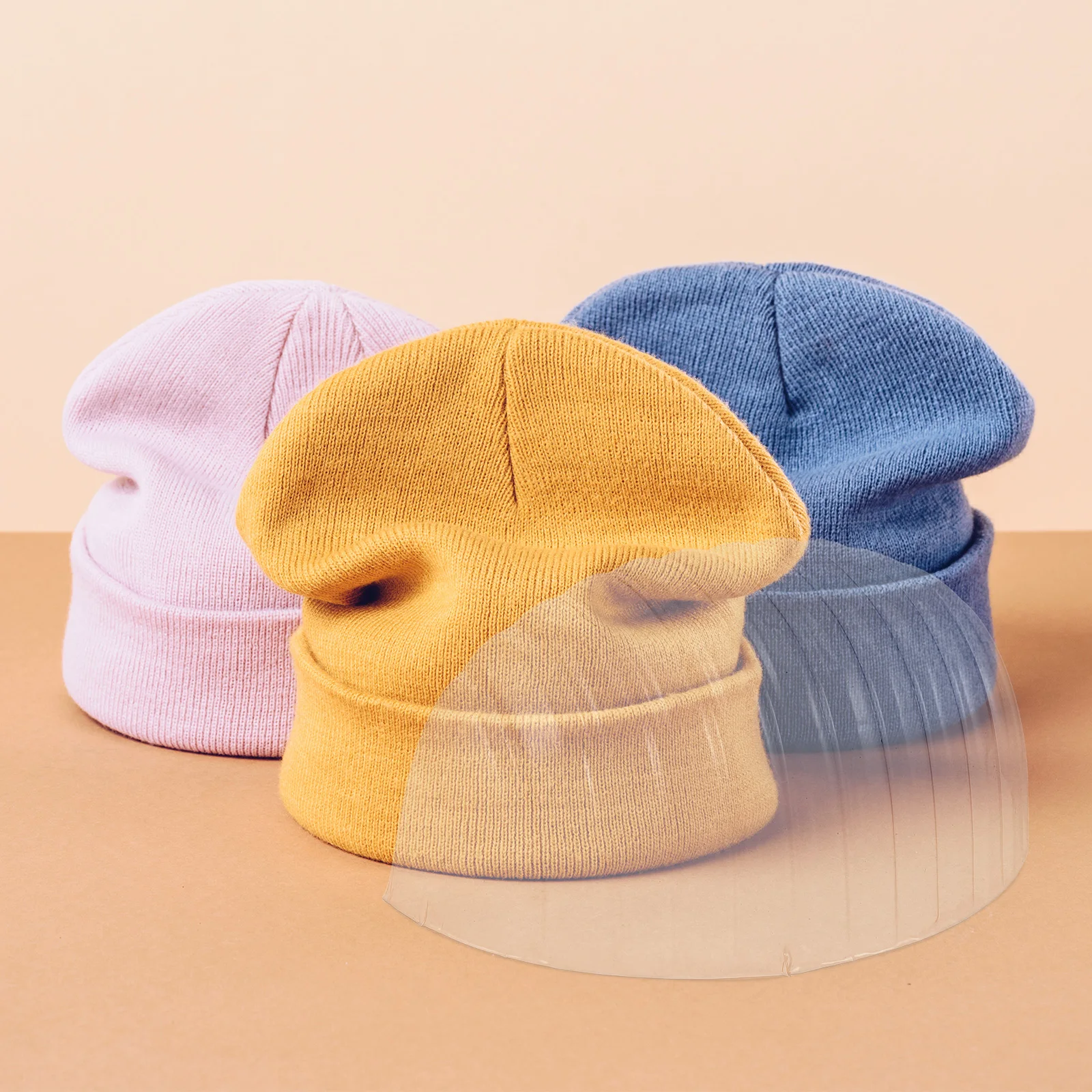 

50Pcs Baseball Caps Crown Shaper Inserts Plastic Hat Form Insert Baseball Cap Liners Maintain Shape for Store Display