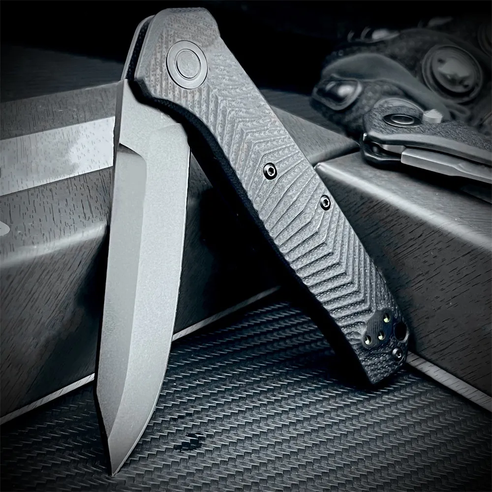 BM 8551BK Folding Pocket Knife S90V Blade Black G10 Handle High Quality Outdoor EDC Survival Hunting Cutting Camping Tools