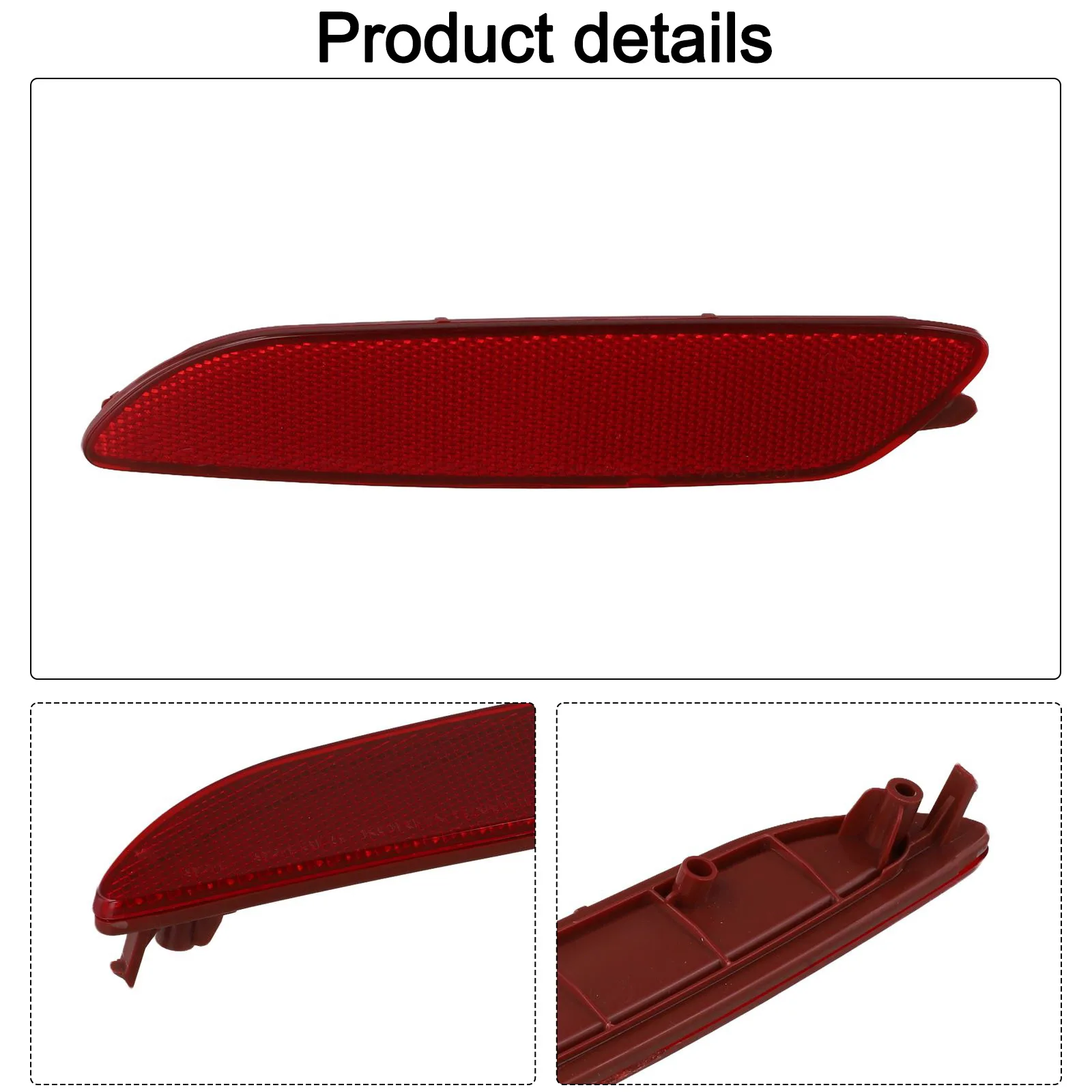 Automotive Parts Bumper Reflector Auto Repair Vehicle Maintenance As Shown Part Number 924703E550 Placement Rear Left