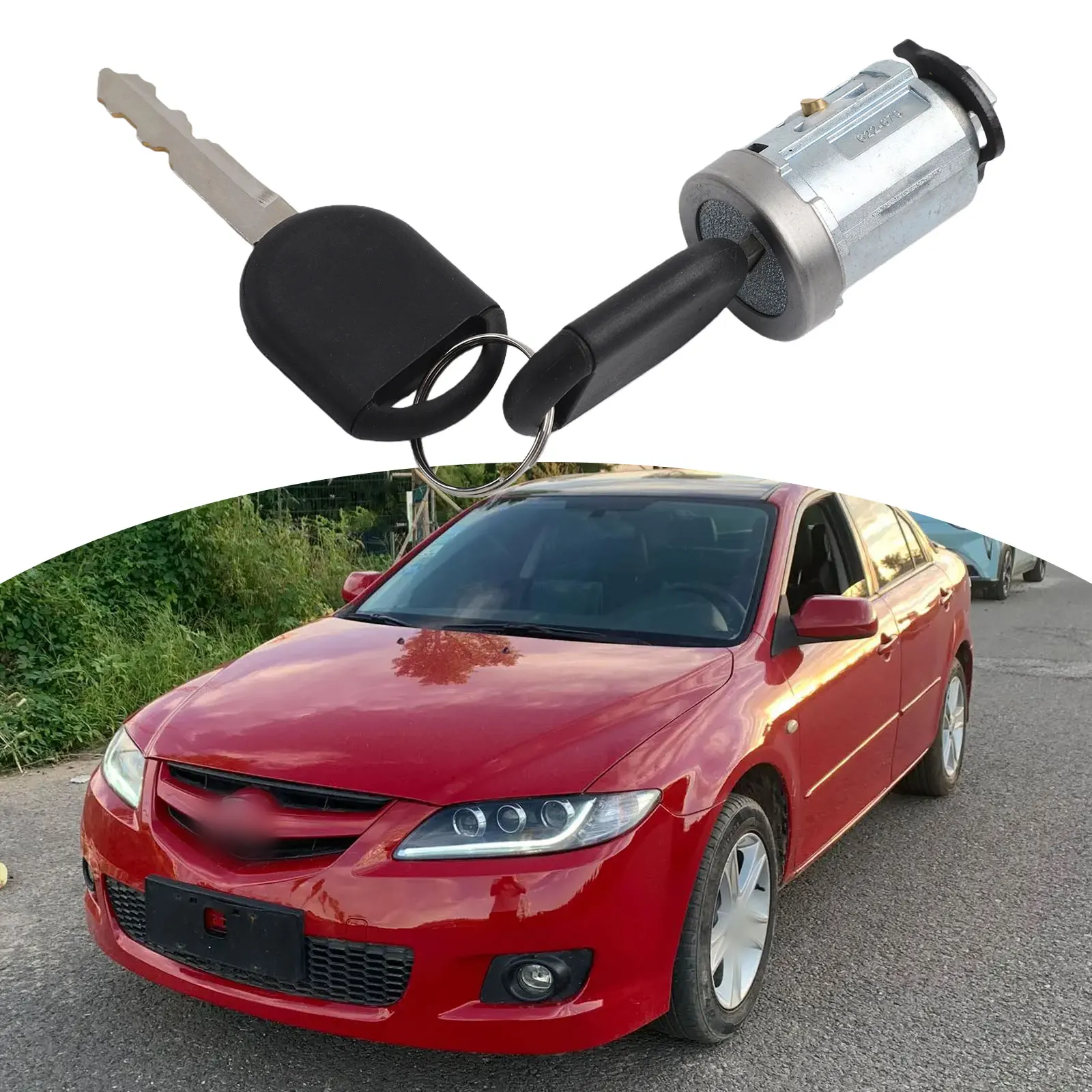 

Для Ford Focus для Escape Explorer, цилиндр замка зажигания 924717 4L3Z11582BB, замена ключей для различных моделей